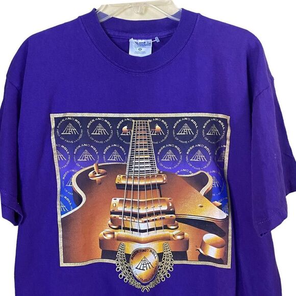 Rock And Roll Hall Of Fame Museum Graphic T-Shirt Size Large Unisex - Picture 2 of 5